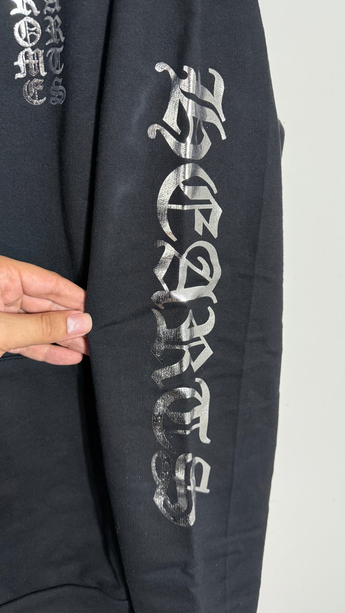 Foil Print Hoodie