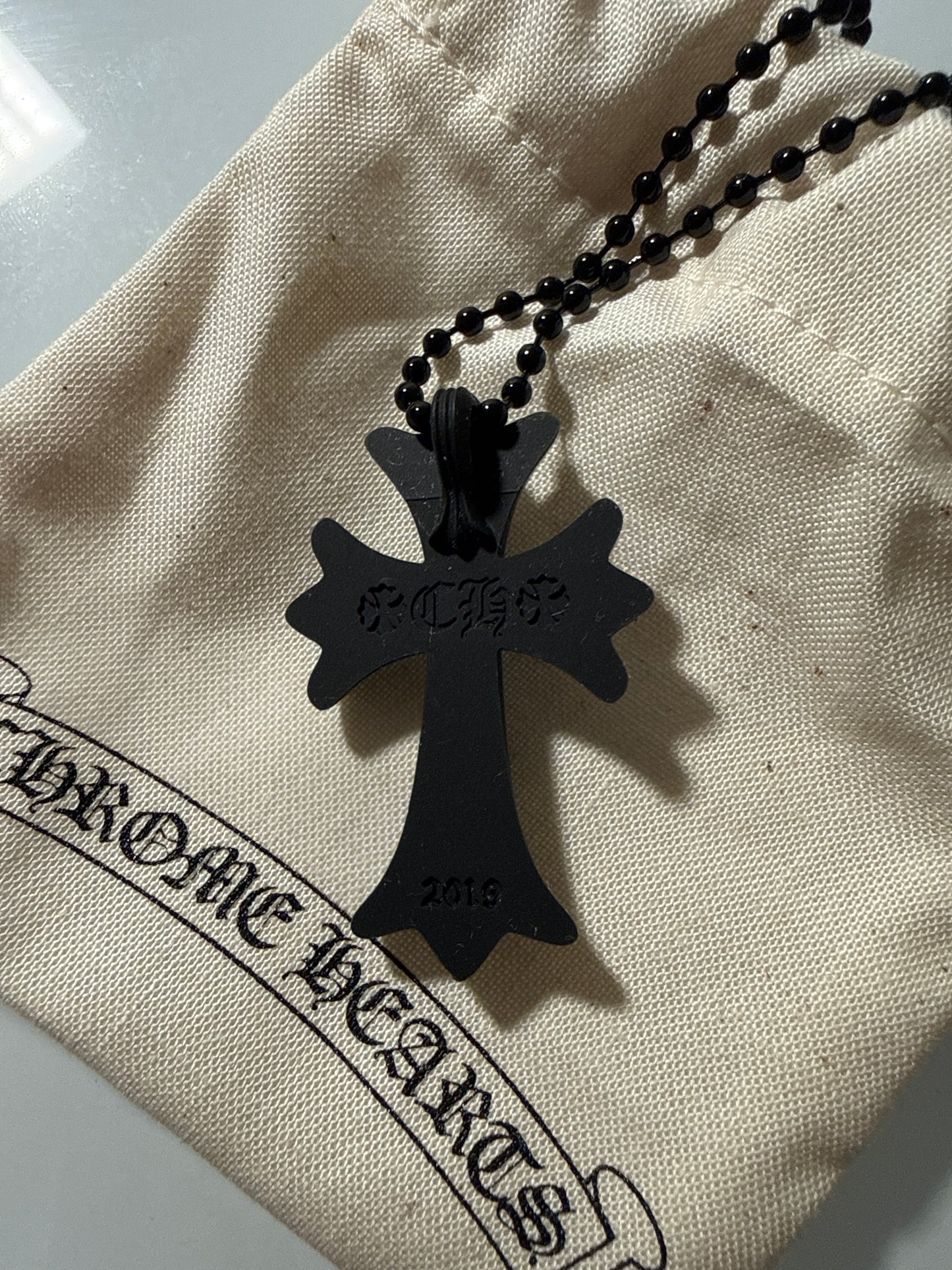 SiliChrome Cross Necklace