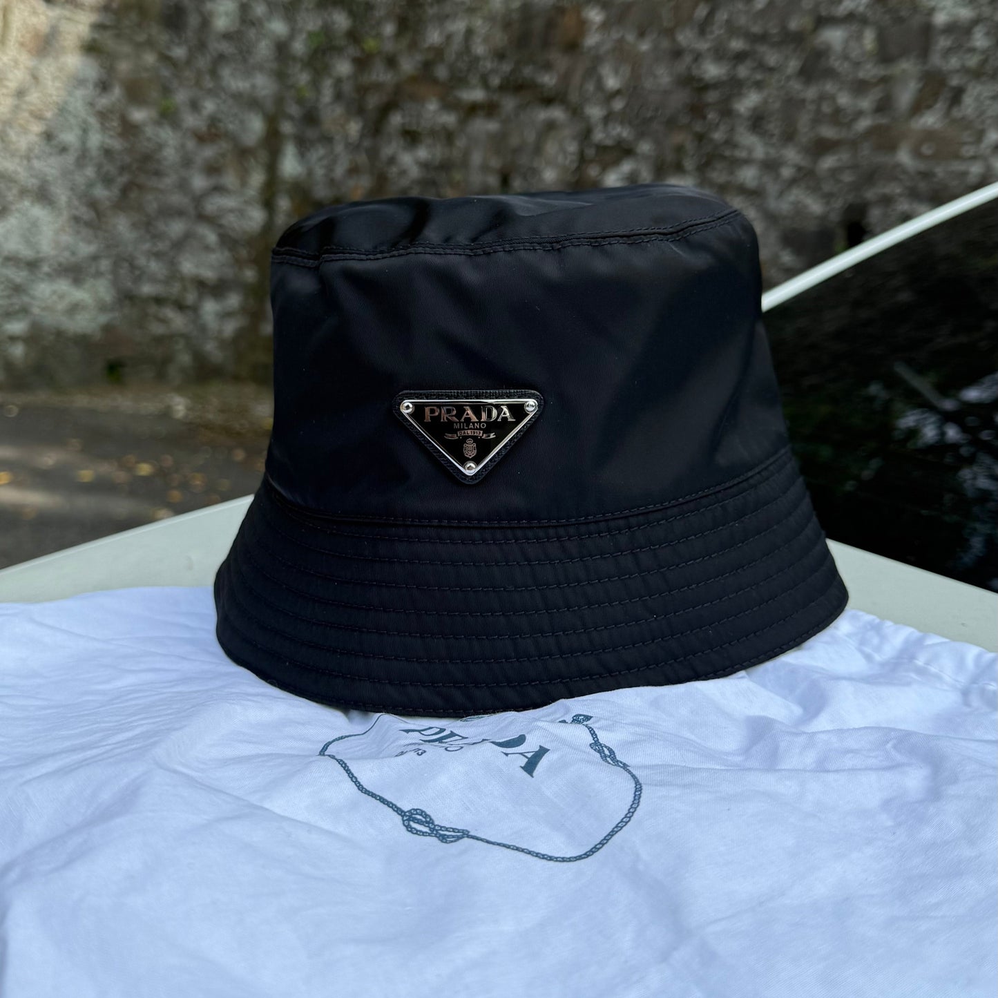 Prada Nylon Bucket Hat