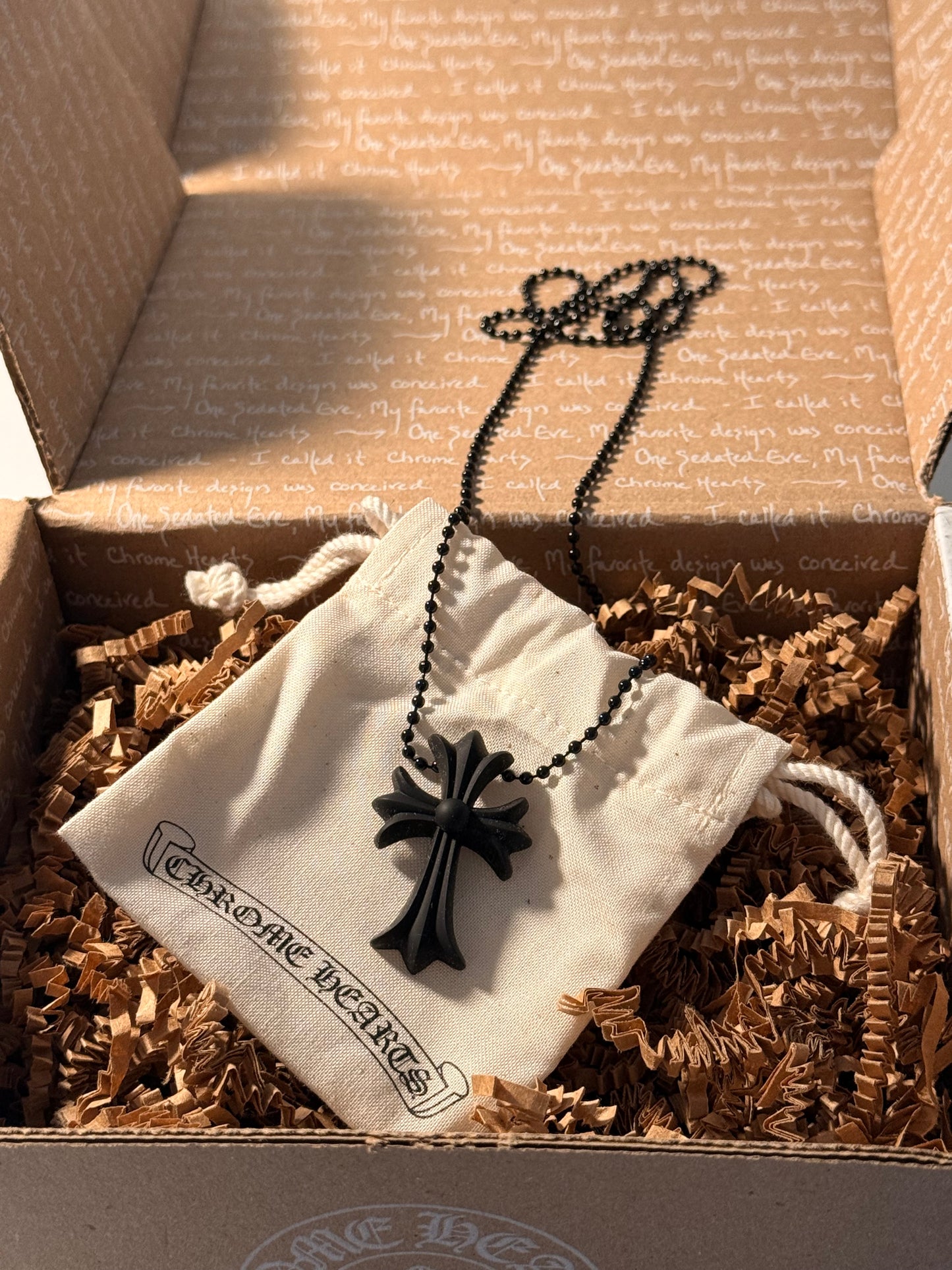 SiliChrome Cross Necklace